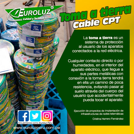 Toma tierra cable CPT