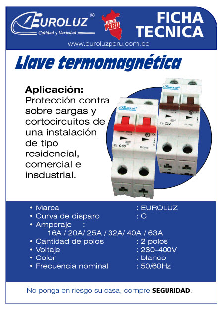 Llave termomagnetica